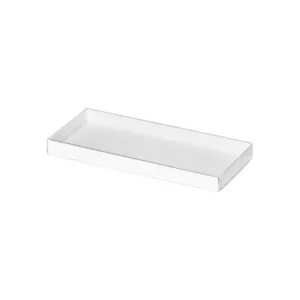 Boîtes p.tablette de chocolat en carton blanc 165x76x13mm